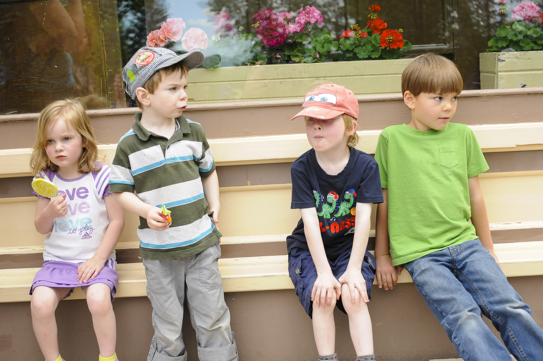 kids at Heritage Park