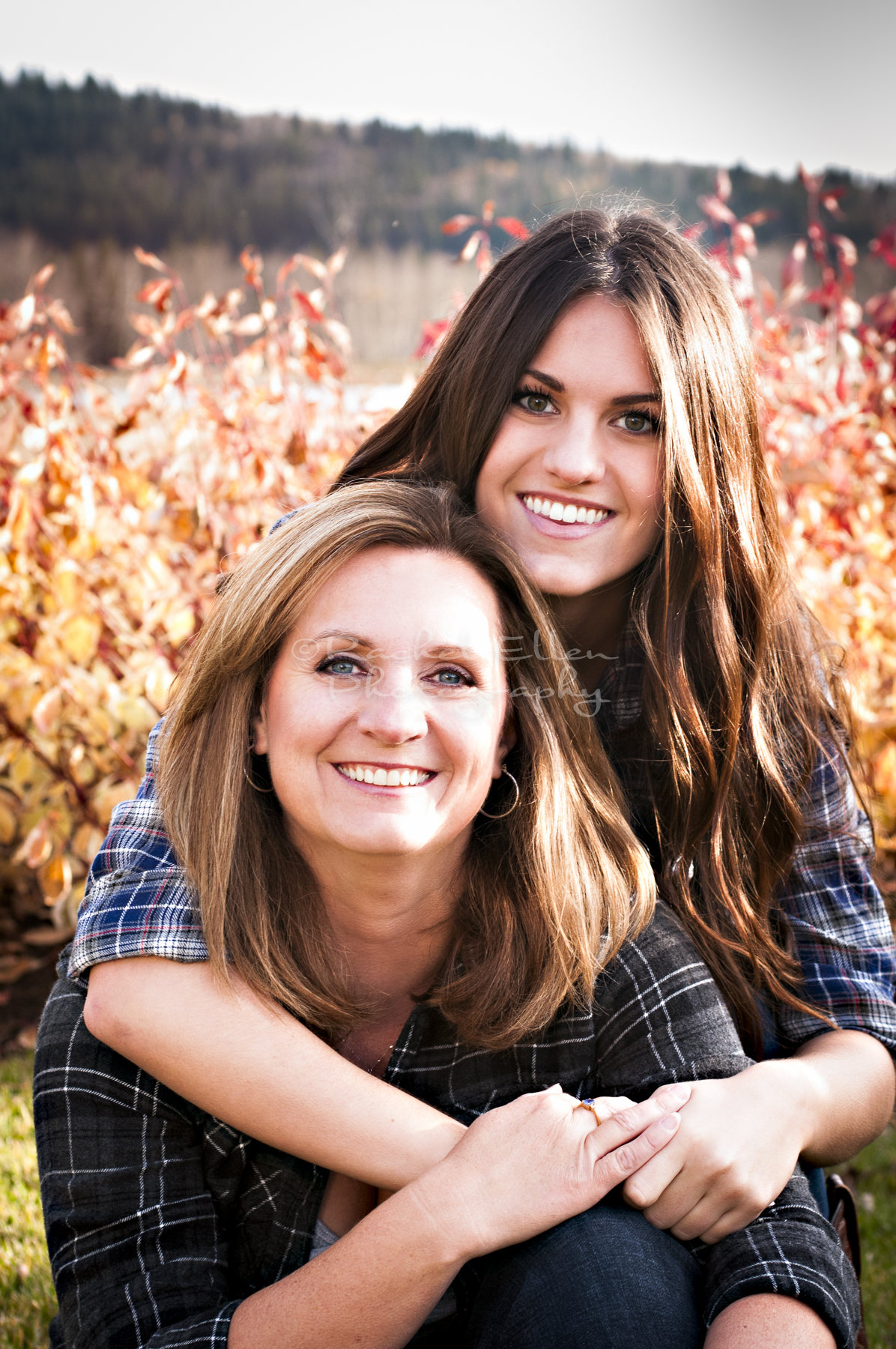 Mother daughter portraits