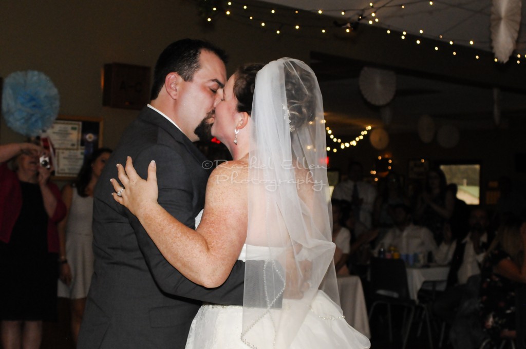 bride and groom first dance at Millarville Racetrack