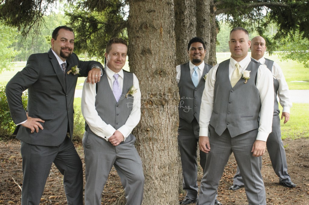 Groomsmen Millarville Wedding