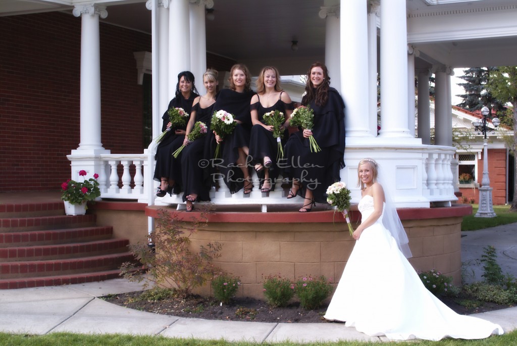 Bridesmaids at McGrath Mansion