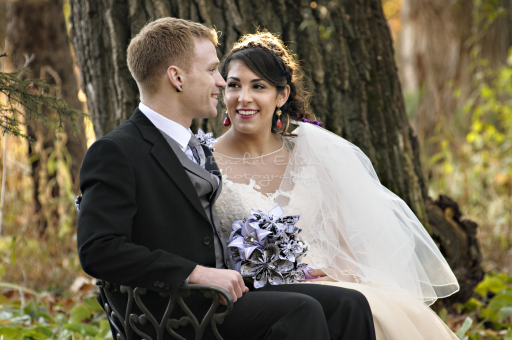 Bride and Groom at The Norland