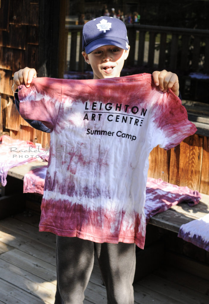 Tie dye at Leighton Summer Camp